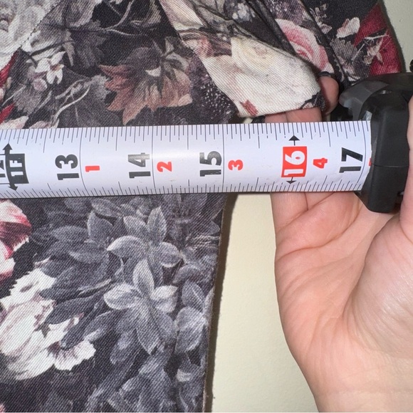 Women’s Vintage Floral Maxi Length Drop Waist Long Puff Sleeve Dress Size: 6 - Picture 13 of 16